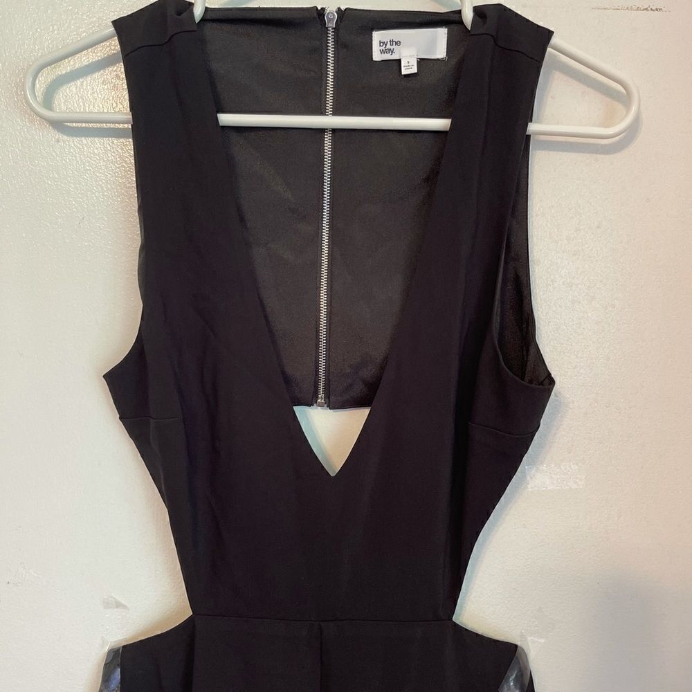 REVOLVE BY THE WAY Black Cut Out Sides and Back Sleeveless Jumpsuit.Size S - Picture 9 of 16